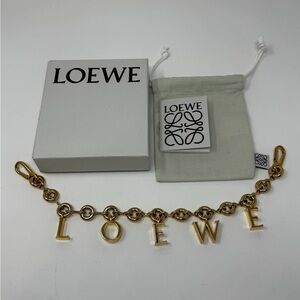 Loewe Gold Bag Charm